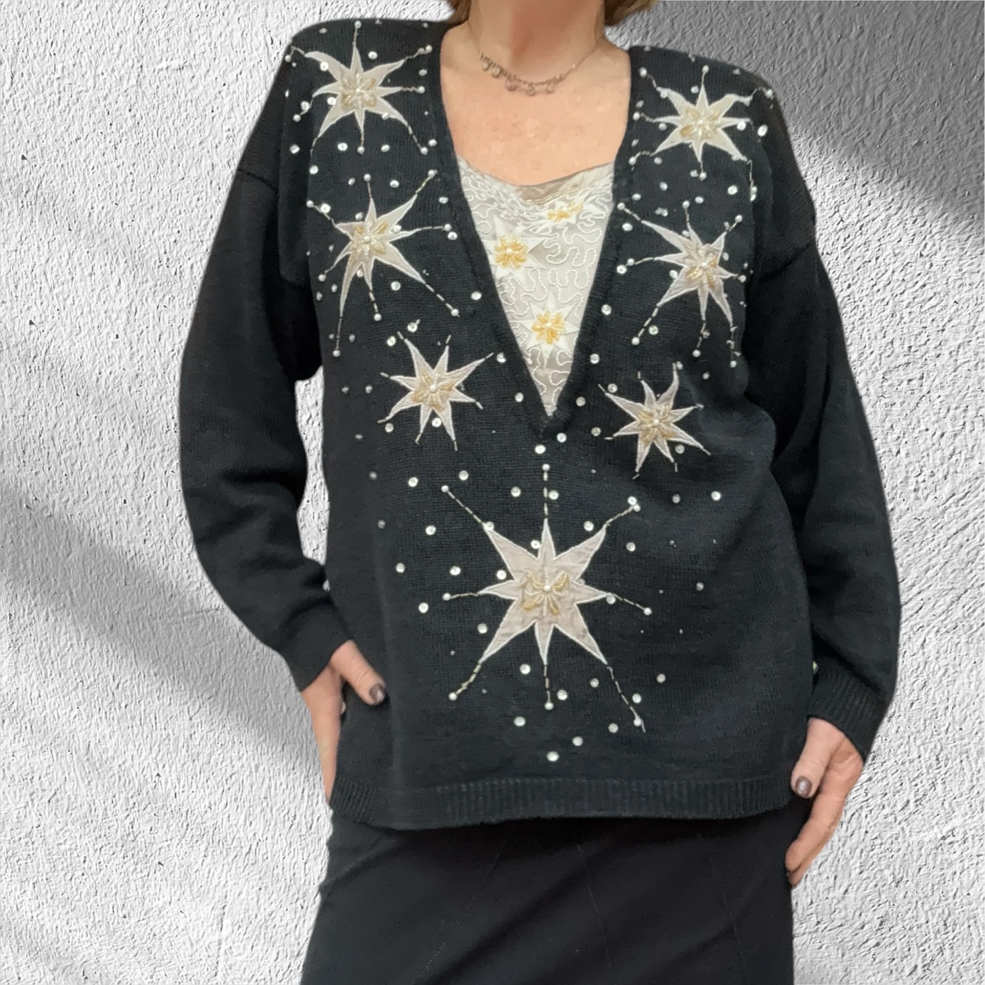 Adele Palmer 90’s Knit Size M - Image 2
