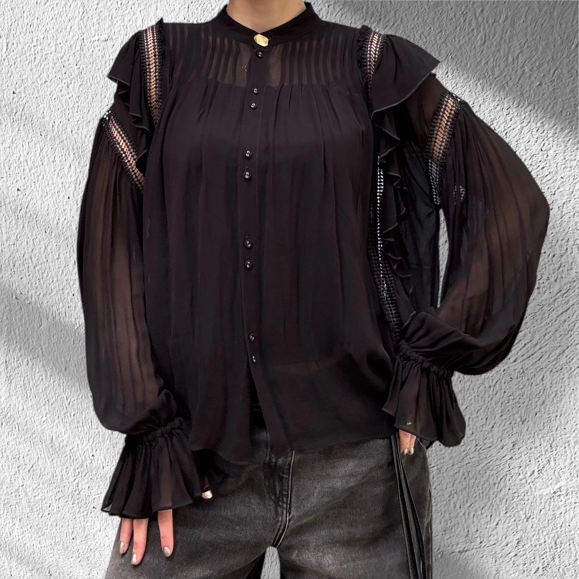 Aje Blouse Size 6 - Image 3