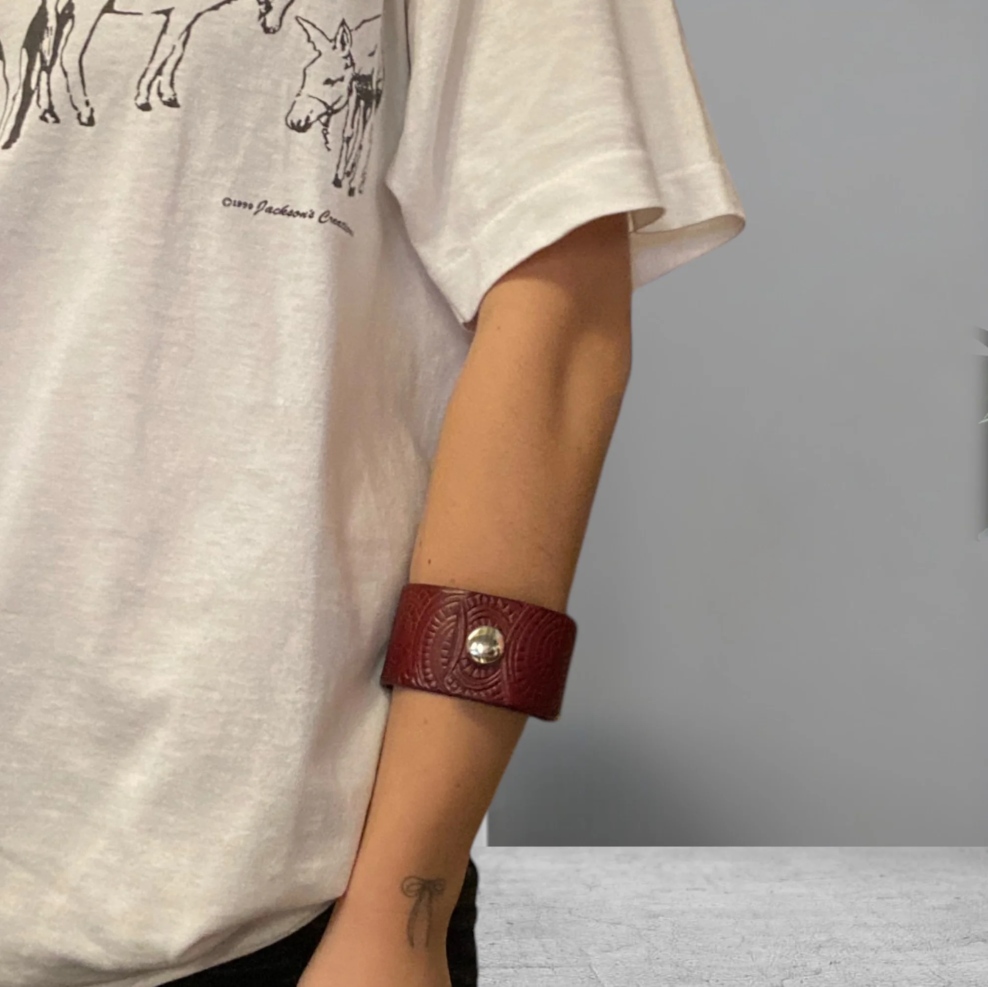 Kiriawa Leather Wristband Size M/L - Image 7