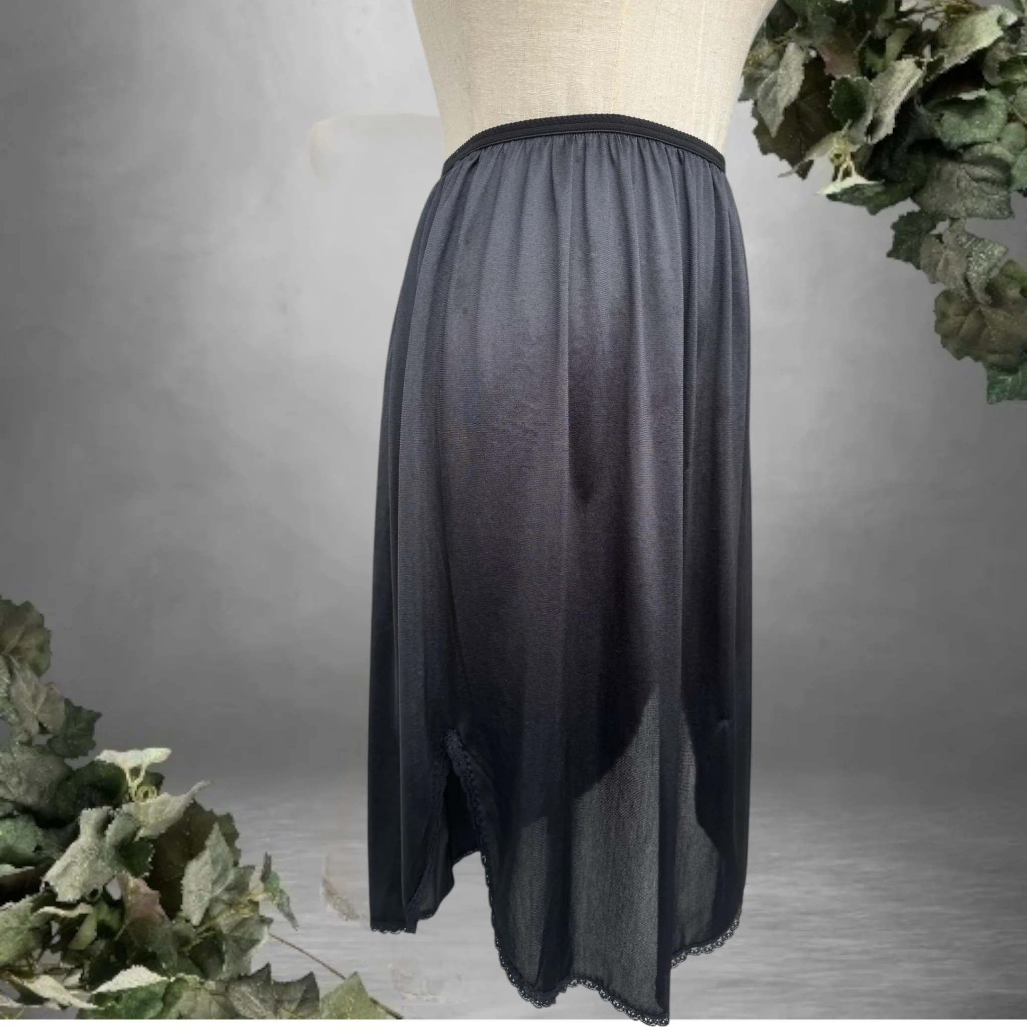 Ebony Half Slip Size 10-12