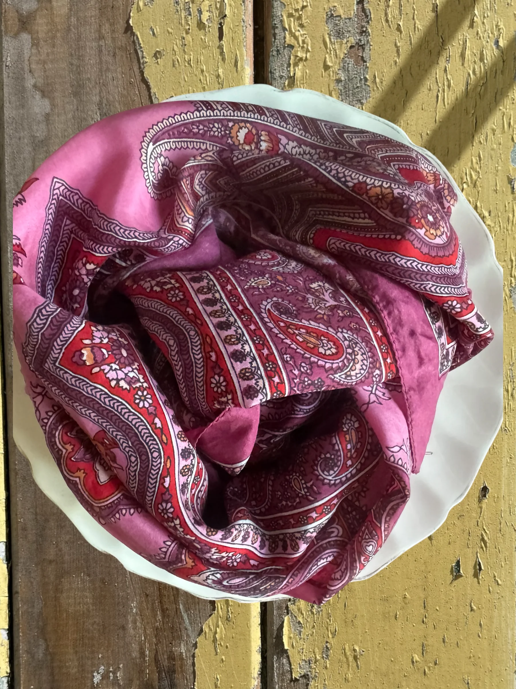 Briar Paisley scarf Large - Image 4