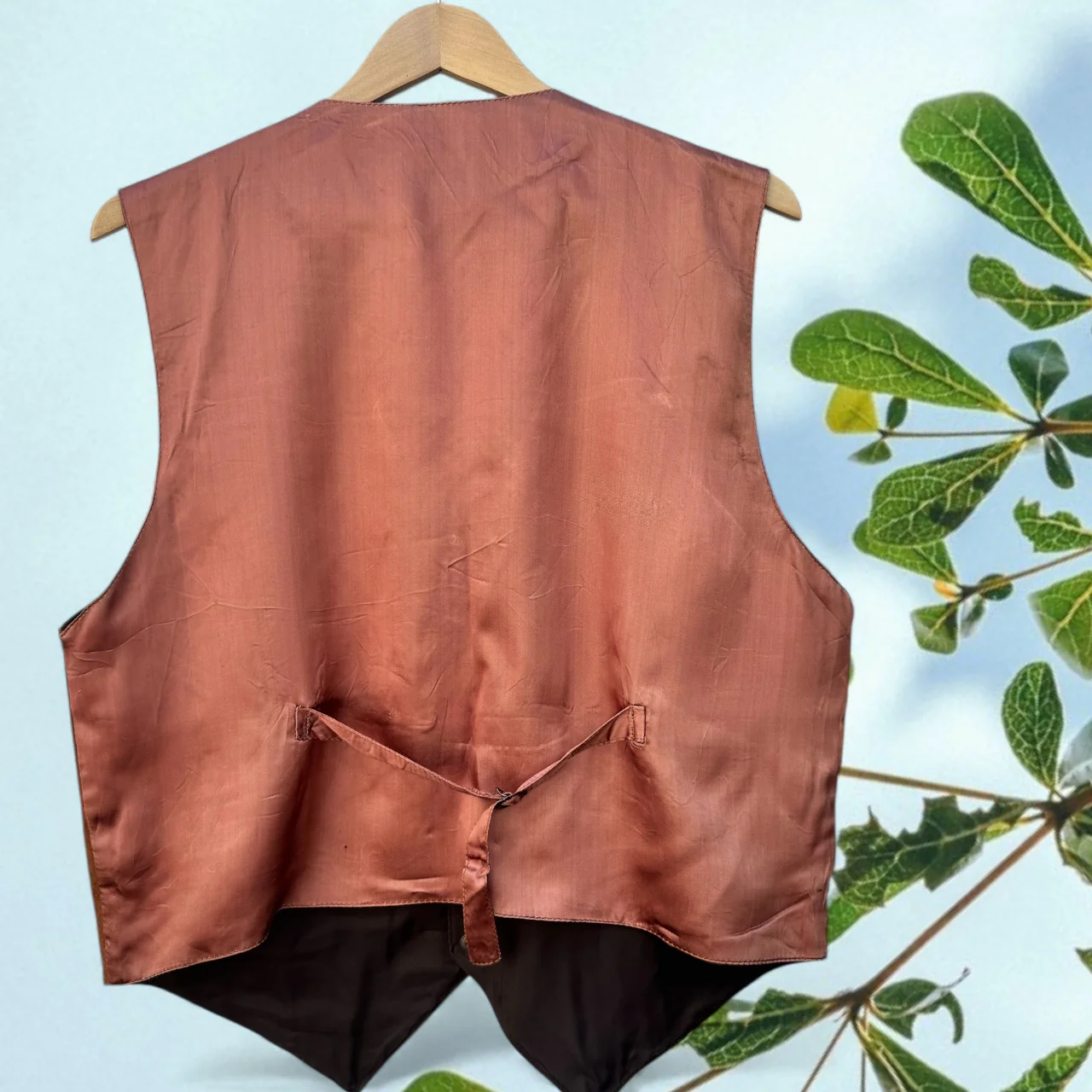 Chase Suede Western Vest Size L - Image 2