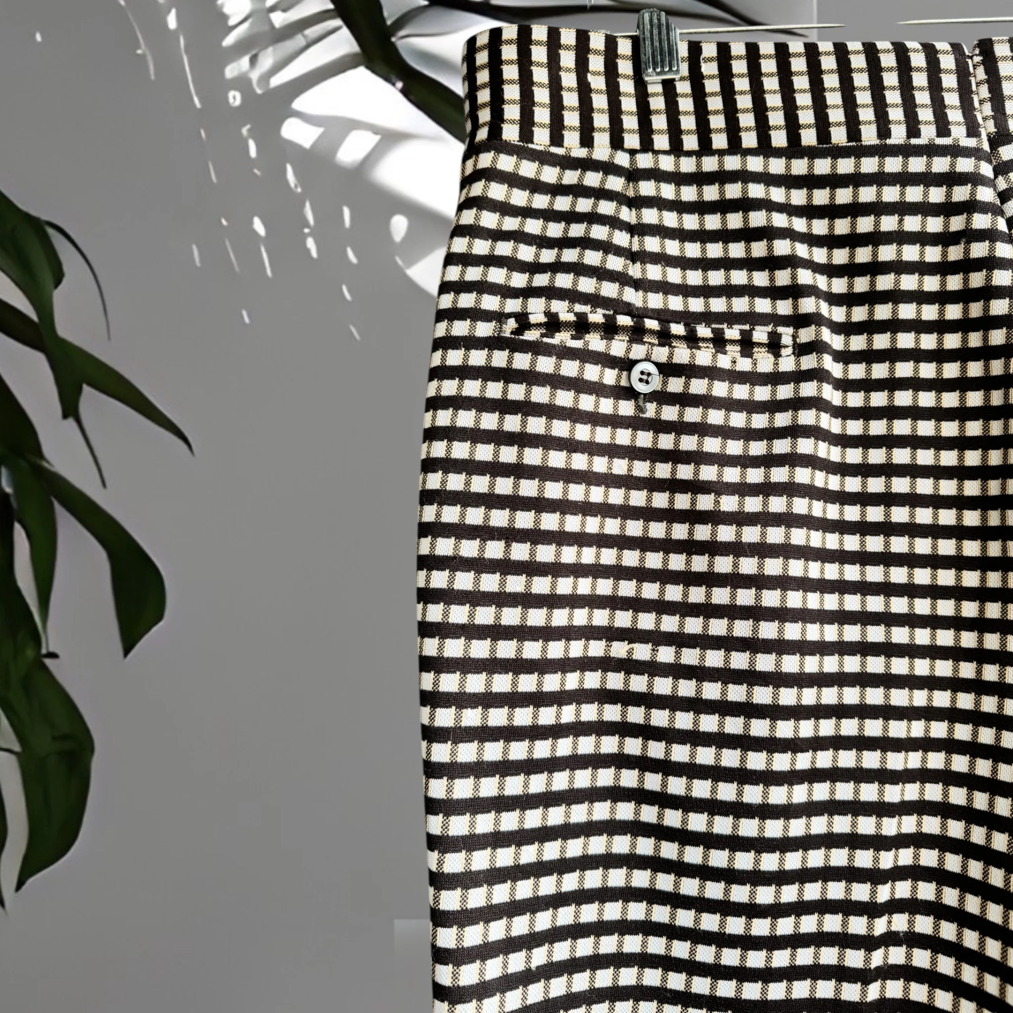 Bradley Checkered Pants Size 36 - Image 5