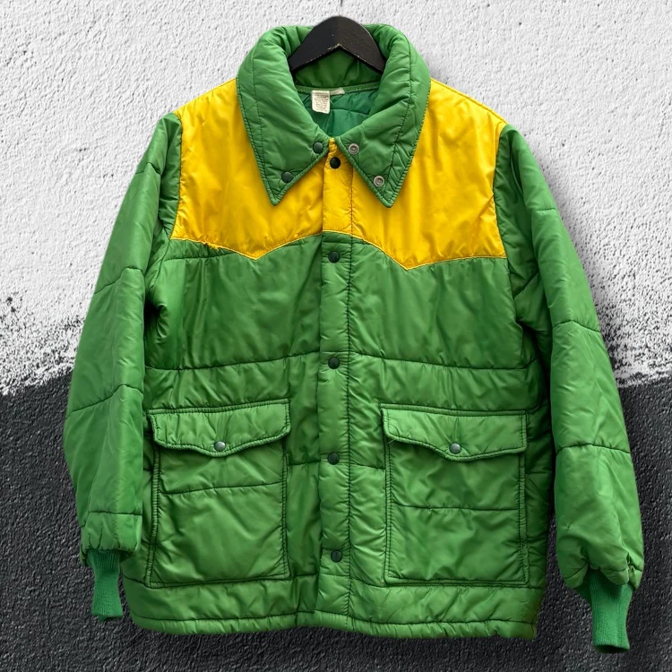 Jim Hopper Green Puffer Jacket Size M/12 - Image 5
