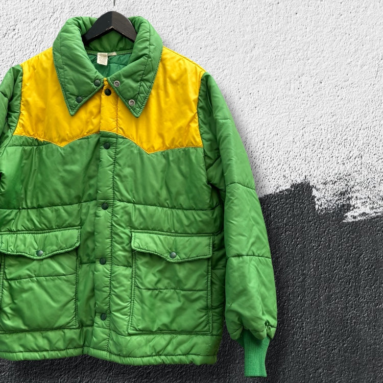 Jim Hopper Green Puffer Jacket Size M/12 - Image 6