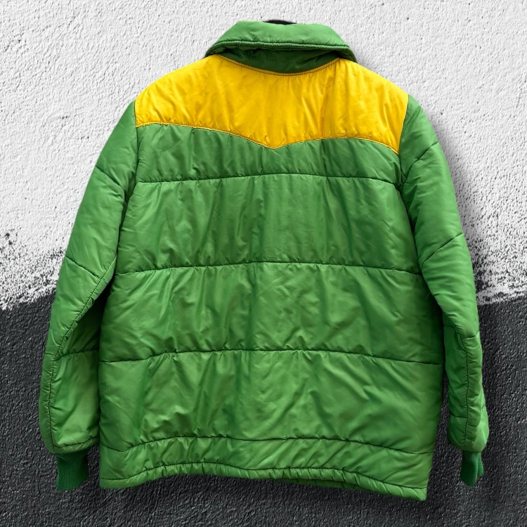 Jim Hopper Green Puffer Jacket Size M/12 - Image 7