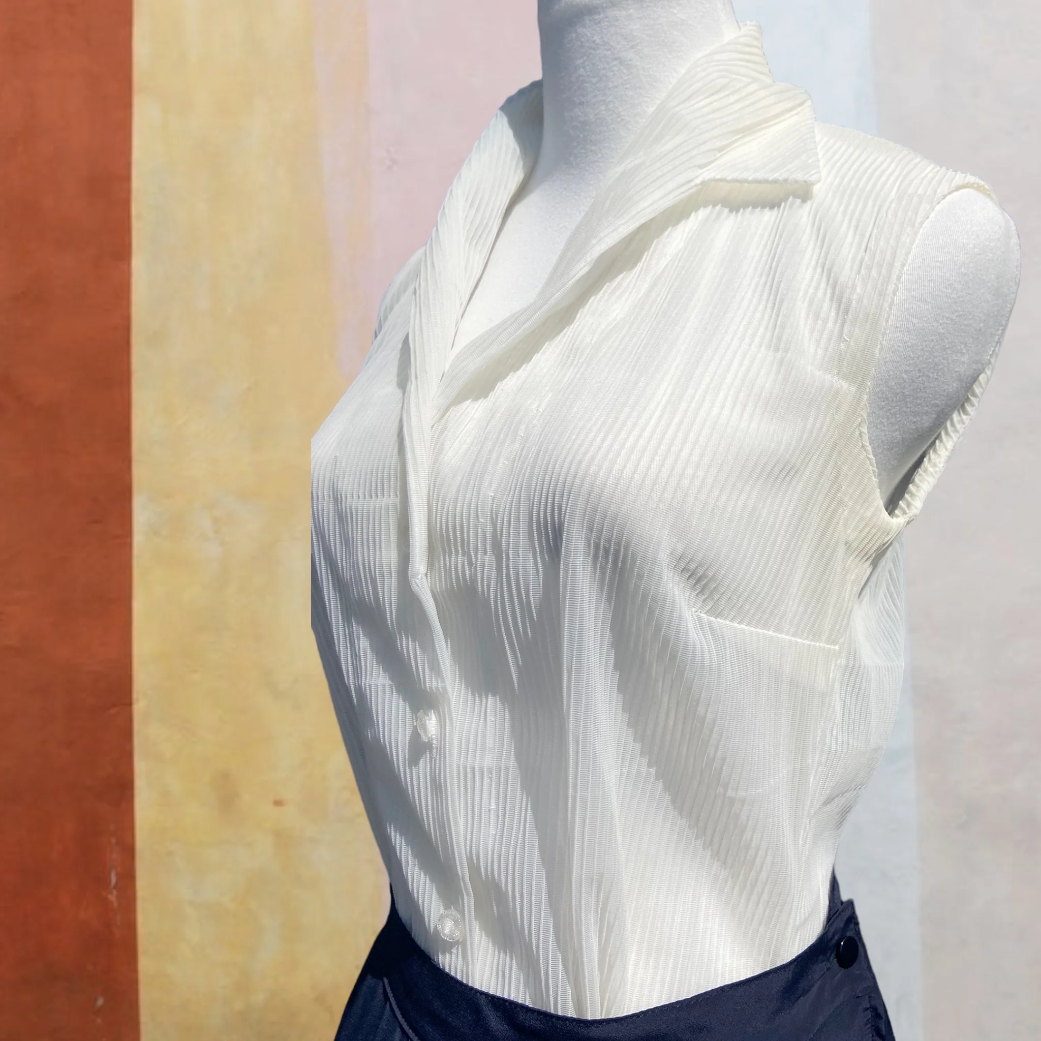 Izzy Pleated Top - Image 2