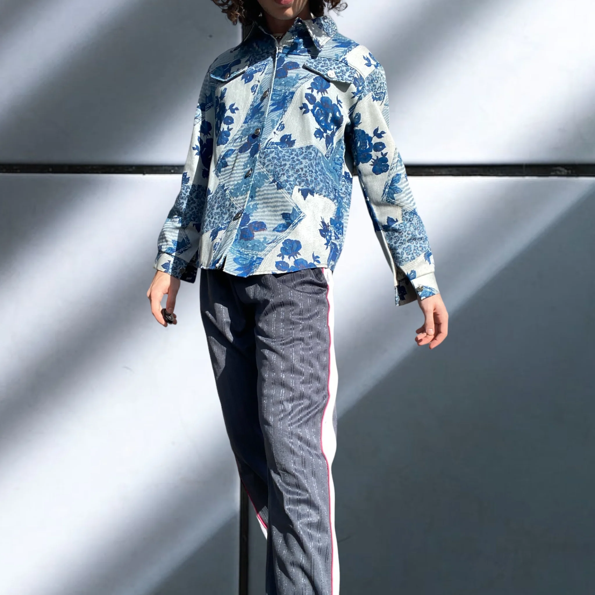 Lora Patchwork Shirt Size 10 - Image 3