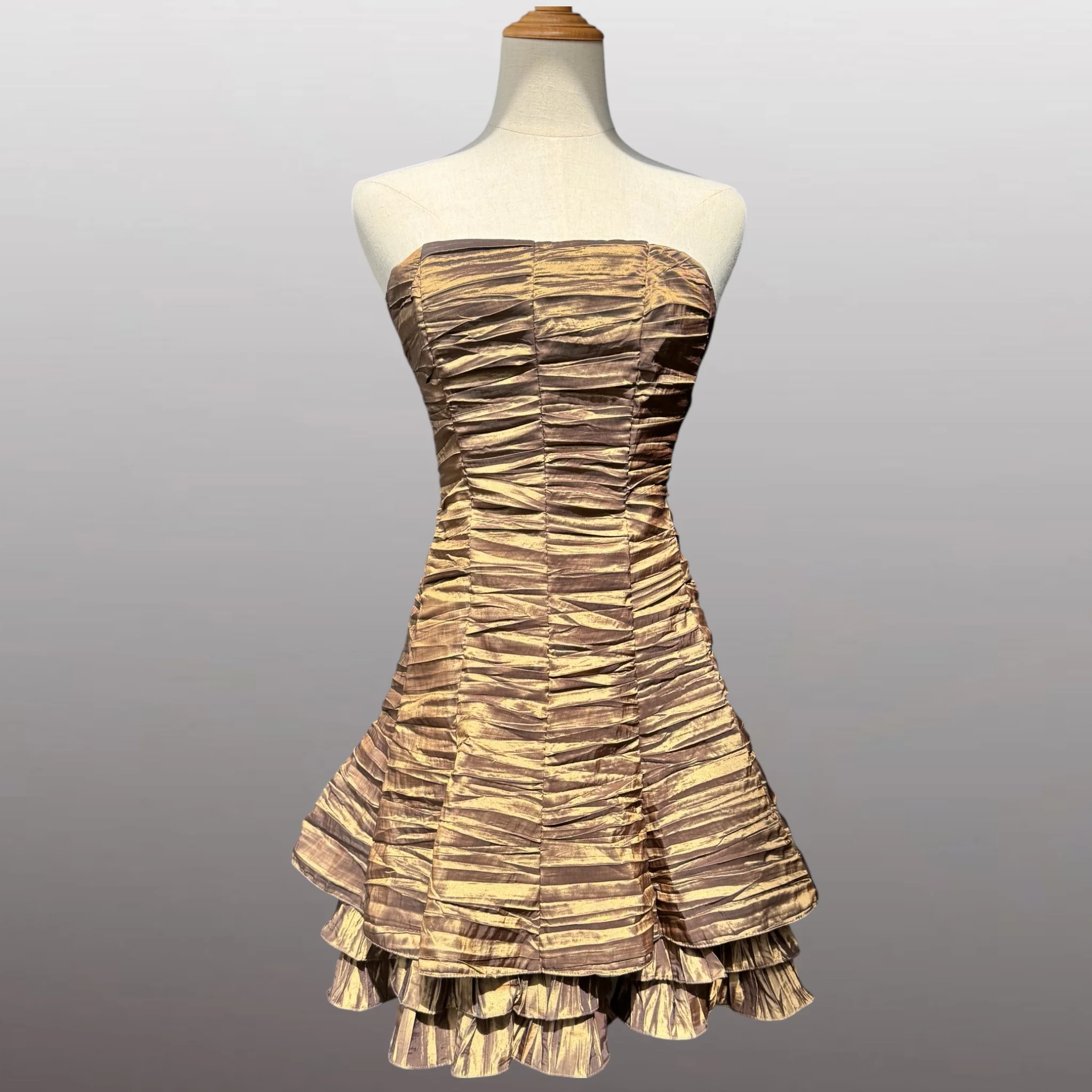 Mr. K Strapless Dress Size 8 - Image 3