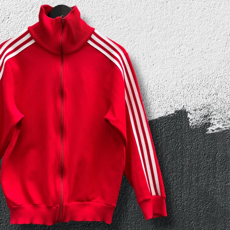Maxine Red Vintage Adidas Size S - Image 3