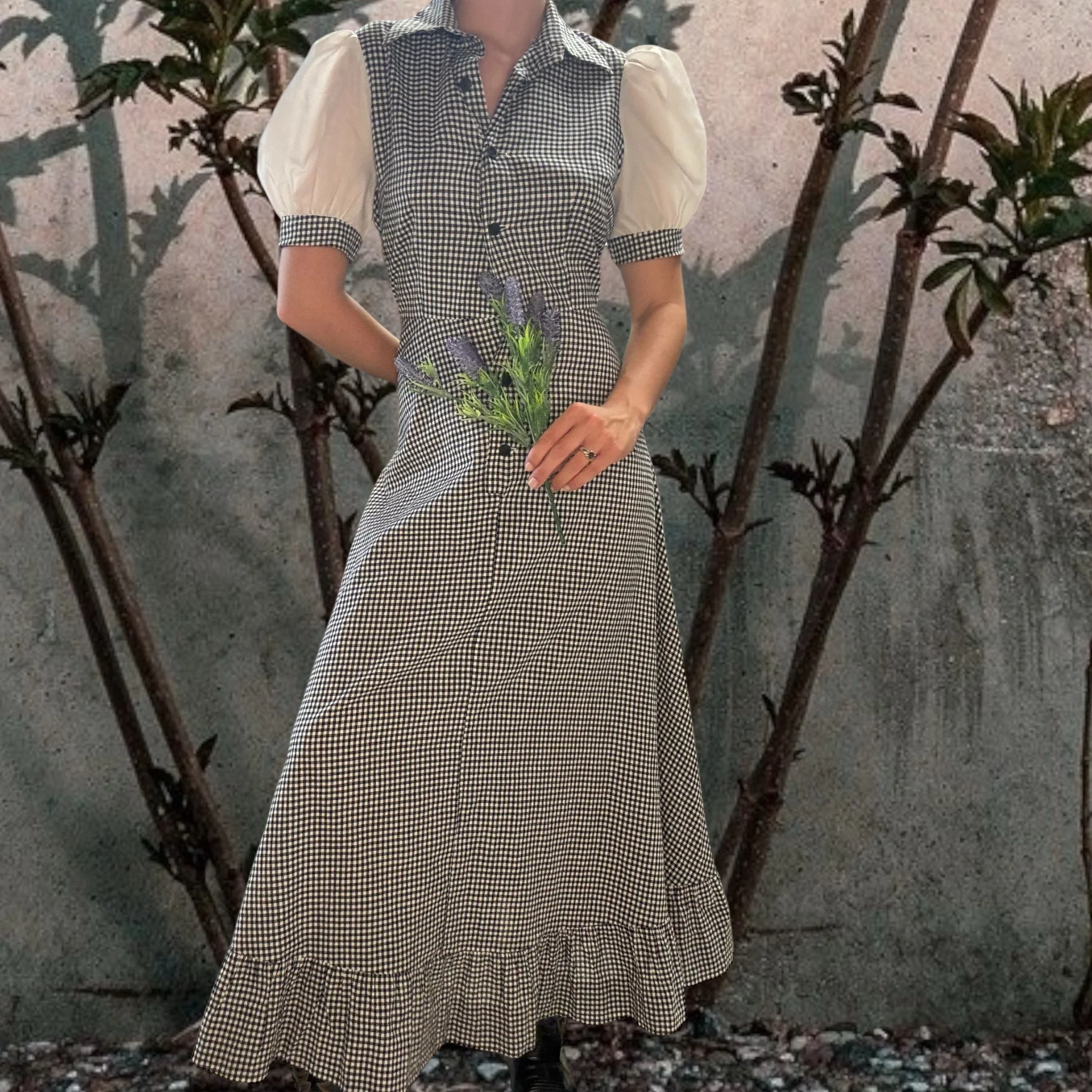 Top Gear Gingham Dress Size 12 - Image 2